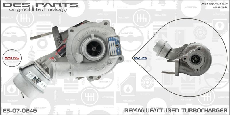 OES PARTS Kompressor,ülelaadimine ES-07-0246